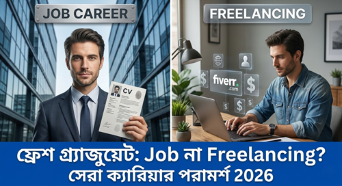 Job না Freelancing — কোন পথ আপনার জন্য সেরা?